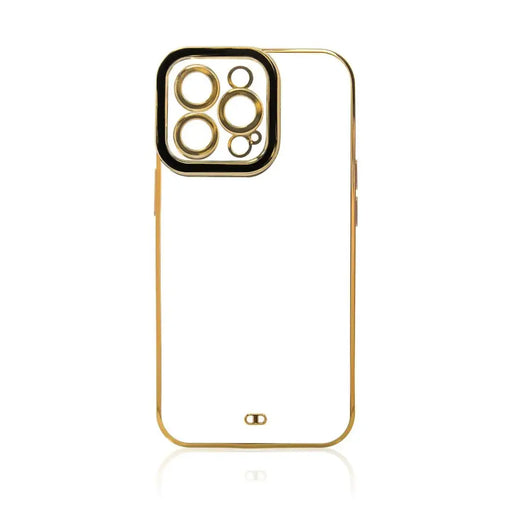 Fashion Case Cover for Xiaomi Redmi Note 11 Pro Gold Frame Gel Cover Black - Cell phone cases and covers<<<HurtelXML