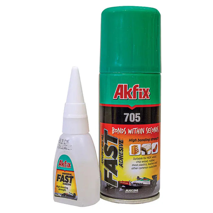 FAST-ADHESIVE 2K ADHESIVE 200 ML + 65 G AKFIX - Лепила<<<Лепила и ленти<<<Бои и лакове<<<Praktiker&&&Лепила<<<Лепила и