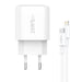 Fast charger Foneng 1x USB EU40 25W + USB C to Lightning cable - mains chargers<<<Chargers<<<GSM Accessories<<<InnproXML