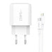 Fast charger Foneng 1x USB EU40 25W + USB C to Lightning cable - mains chargers<<<Chargers<<<GSM Accessories<<<InnproXML