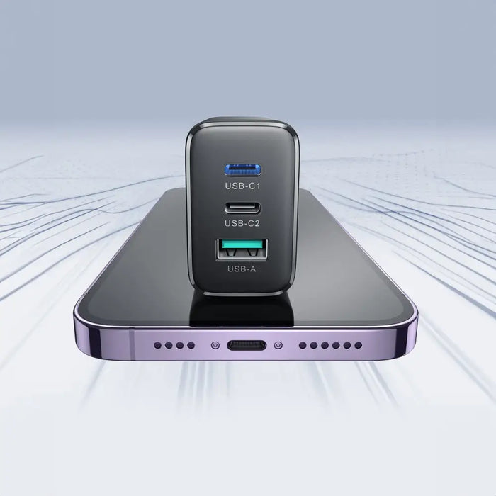 Fast Charger JR-TCF10 (EU) 32W 2C1A (Black) - mains chargers<<<Chargers<<<GSM Accessories<<<InnproXML&&&Cell phone USB