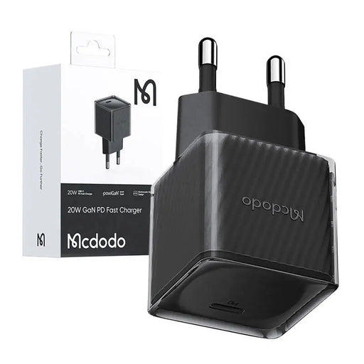 Fast Charger McDodo CH-3771 20W GaN (black) - mains chargers<<<Chargers<<<GSM Accessories<<<InnproXML