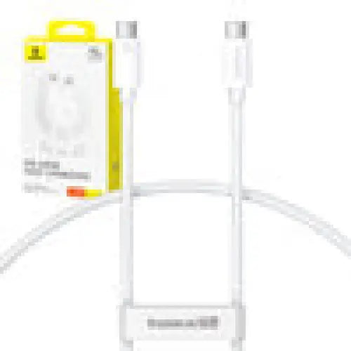 fast Charging Cable Baseus Superior 2 USB-C to USB-C 240W 1,8m (white) - USB-C to USB-C<<<USB cables<<<GSM