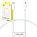 fast Charging Cable Baseus Superior 2 USB-C to USB-C 240W 1,8m (white) - USB-C to USB-C<<<USB cables<<<GSM