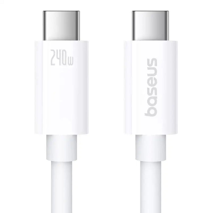 fast Charging Cable Baseus Superior 2 USB-C to USB-C 240W 1,8m (white) - USB-C to USB-C<<<USB cables<<<GSM