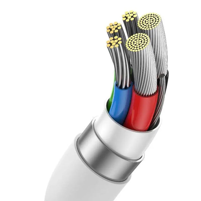 fast Charging Cable Baseus Superior 2 USB-C to USB-C 240W 1,8m (white) - USB-C to USB-C<<<USB cables<<<GSM