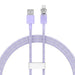 Fast Charging cable Baseus USB-A to Lightning Explorer Series 1m 2.4A (purple) - USB to Lightning<<<USB cables<<<GSM