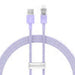 Fast Charging cable Baseus USB-A to Lightning Explorer Series 1m 2.4A (purple) - USB to Lightning<<<USB cables<<<GSM