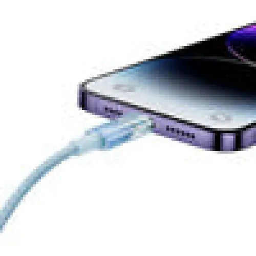 Fast Charging cable Baseus USB-C to Lightning Explorer Series 1m 20W (blue) - USB-C to Lightning<<<USB cables<<<GSM