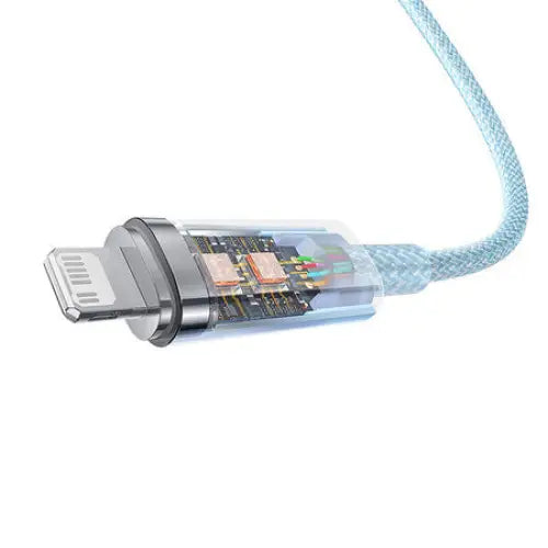 Fast Charging cable Baseus USB-C to Lightning Explorer Series 1m 20W (blue) - USB-C to Lightning<<<USB cables<<<GSM