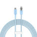Fast Charging cable Baseus USB-C to Lightning Explorer Series 2m 20W (blue) - USB-C to Lightning<<<USB cables<<<GSM