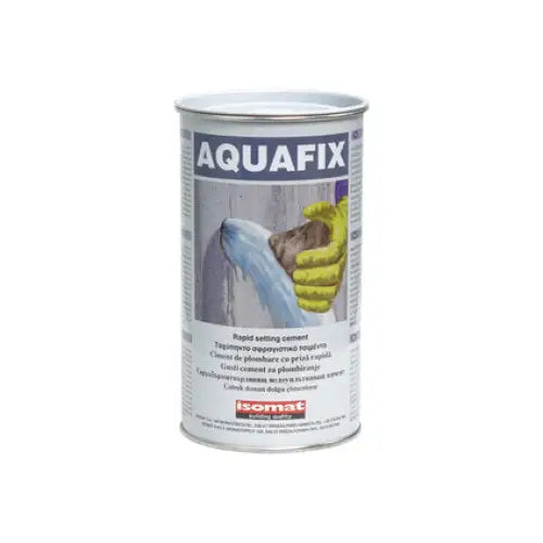 FAST HARDENING CEMENT FOR STOPPING WATER FLOWS ISOMAT AQUAFIX - Цимент и преобразуватели<<<Сухи строителни