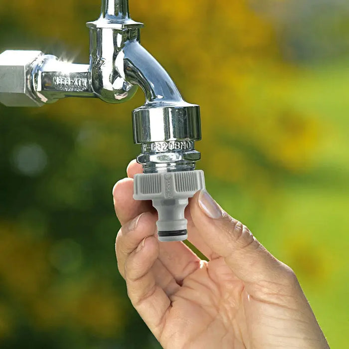 FAUCET ADAPTER 1’’ GARDENA 18222-20 - Оборудване напояване<<<Напояване<<<Градина<<<Praktiker&&&Връзки и