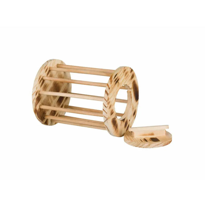 Feeder Trixie Wood Ø 15 × 19 CM Hay - Домашни Животни<<<Дом Градина<<<BigBuy&&&Купички за храна и вода<<<Домашни