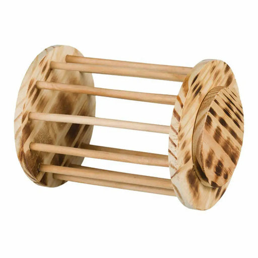 Feeder Trixie Wood Ø 15 × 19 CM Hay - Домашни Животни<<<Дом Градина<<<BigBuy&&&Купички за храна и вода<<<Домашни