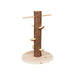 Feeder Trixie Wood Ø 25 × 36 CM Brown - Домашни Животни<<<Дом Градина<<<BigBuy&&&Купички за храна и вода<<<Домашни
