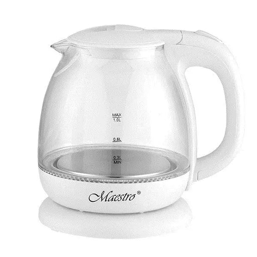 Feel-Maestro MR-055-WHITE electric kettle 1 L 1100 W - Electric kettlesAGD-CZE<<<Home Appliance - ProductsAGD<<<ActionPL