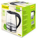 Feel-Maestro MR062 electric kettle 1.2 L Black Transparent 1630 W - Electric kettlesAGD-CZE<<<Home Appliance