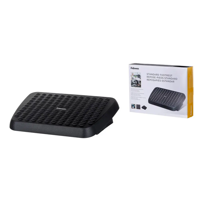 Fellowes Ergonomics footrest ergonomic office footrest black - FootrestsAEU-POD<<<Articles improvng ergonomics