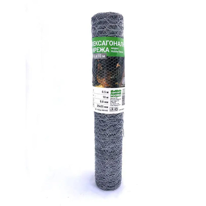 FENCE NETTING WIRE HEXAGONAL 0.5X10M ROSSIMA HOBBY FENCE - Мрежи<<<Мрежи и огради<<<Градина<<<Praktiker