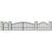 FENCE PANEL 1.5X2M POLARGOS POLIS SPECIAL - Пана и Врати<<<Мрежи и огради<<<Градина<<<Praktiker&&&Метални пана и