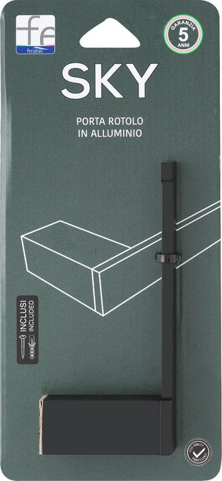 TOILET PAPER RACK SKY ALU BLACK