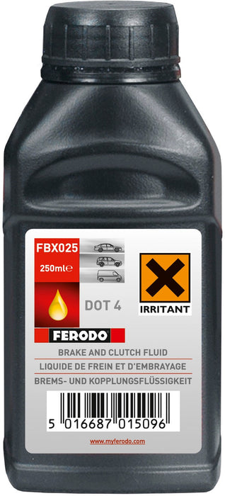FERODO СПИРАЧНА ТЕЧНОСТ DOT4 250ML