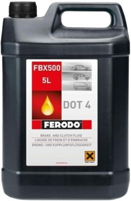FERODO СПИРАЧНА ТЕЧНОСТ DOT4 5L FBX500A