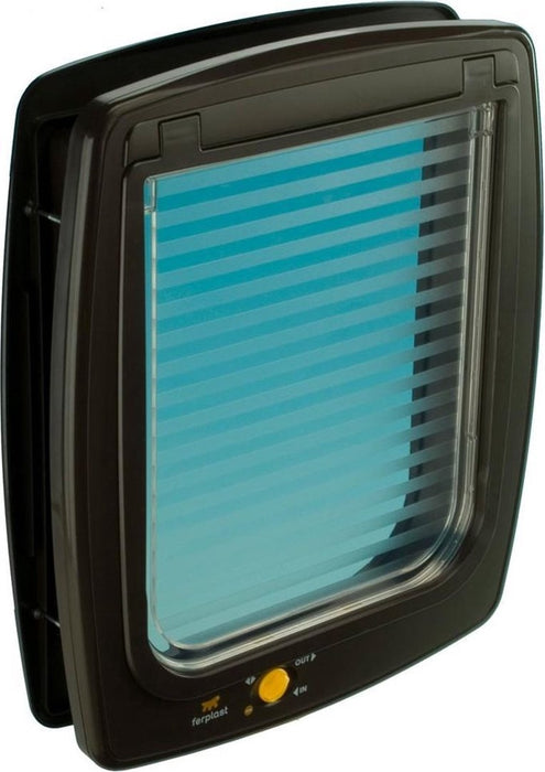 FERPLAST Swing 15 - Large dog door, brown