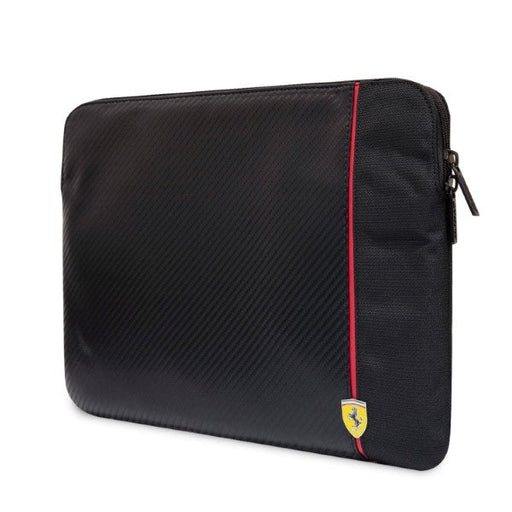 Ferrari Carbon&Smooth case for a 14’’ laptop - black - Laptop bags<<<HurtelXML