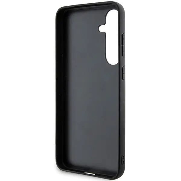 Ferrari Carbon Stitched Bottom case for Samsung Galaxy S24+ - black - Cell phone cases and covers<<<HurtelXML