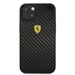 Ferrari FEHCP13SFCABK iPhone 13 mini 5.4’’ black/black hardcase On Track Real Carbon - Cell phone cases