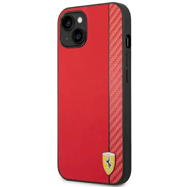 Ferrari FEHCP14MAXRE iPhone 14 Plus 6.7’’ red/red hardcase Carbon - Cell phone cases and covers<<<HurtelXML