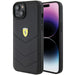 Ferrari FEHCP15MRDUK iPhone 15 Plus 6.7’’ black/black hardcase Quilted Metal Logo - Cell phone cases