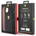 Ferrari FEHCP15MRDUK iPhone 15 Plus 6.7’’ black/black hardcase Quilted Metal Logo - Cell phone cases