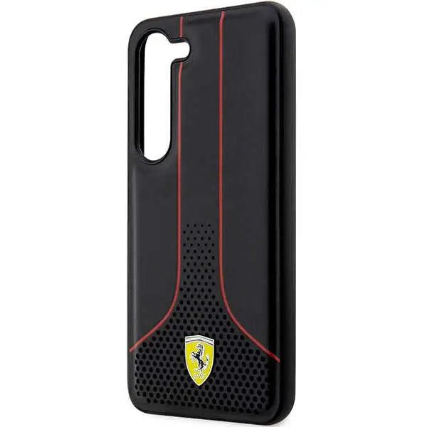 Ferrari FEHCS23MPCSK S23+ S916 black/black hardcase Perforated 296 P - Cell phone cases and covers<<<HurtelXML