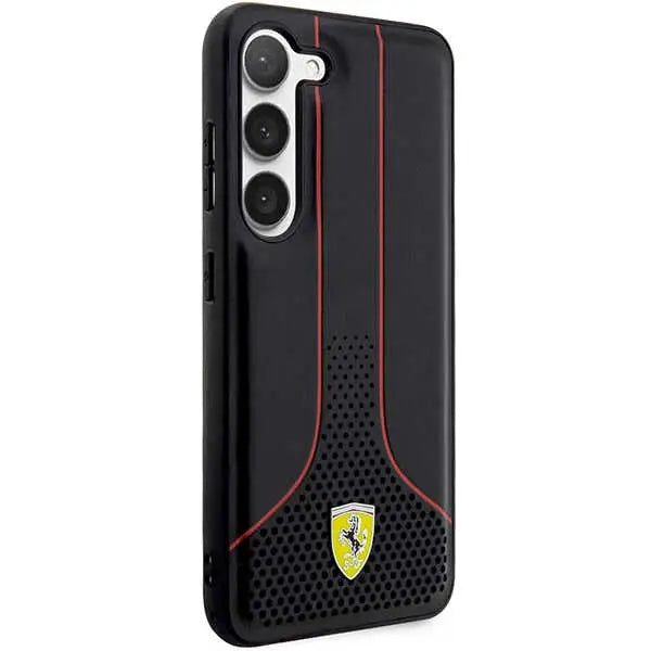 Ferrari FEHCS23MPCSK S23+ S916 black/black hardcase Perforated 296 P - Cell phone cases and covers<<<HurtelXML