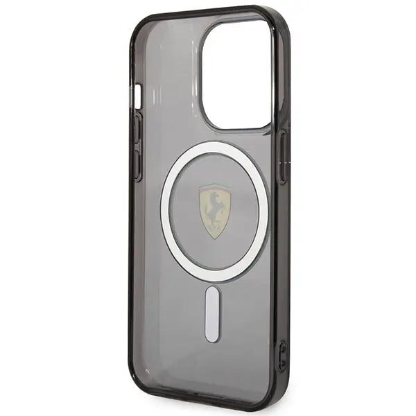 Ferrari FEHMP14LUKK iPhone 14 Pro 6.1’’ black/black hardcase Translucent Magsafe - Cell phone cases