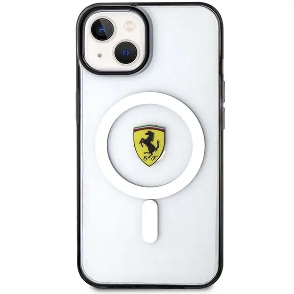 Ferrari FEHMP14MURKT iPhone 14 Plus 6.7’’ clear/transparent hardcase Outline Magsafe - Cell phone cases