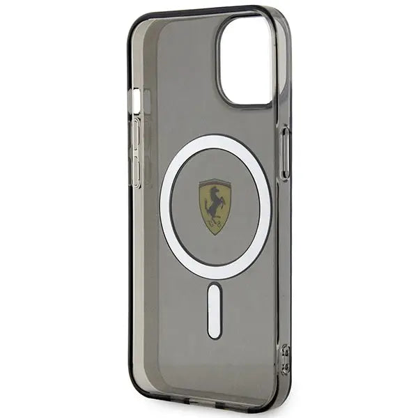 Ferrari FEHMP14SURKK iPhone 14 6.1’’ black/black hardcase Translucent Magsafe - Cell phone cases and covers<<<HurtelXML