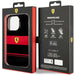 Ferrari FEHMP14XUCOK iPhone 14 Pro Max 6.7’’ black/black hardcase IMD Combi Magsafe - Cell phone cases