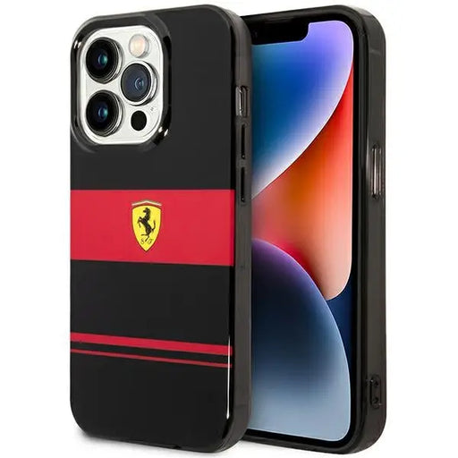 Ferrari FEHMP14XUCOK iPhone 14 Pro Max 6.7’’ black/black hardcase IMD Combi Magsafe - Cell phone cases