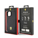 Ferrari FEHMP15SPTEK iPhone 15 6.1’’ black/black hardcase Carbon Metal Logo MagSafe - Cell phone cases