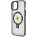 Ferrari FEHMP15SUSCAH iPhone 15 6.1’’ transparent hardcase Ring Stand 2023 Collection MagSafe - Cell phone cases