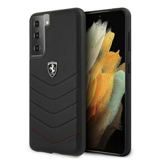 Ferrari FEHQUHCS21SBK S21 G991 black/black hardcase Off Track Quilted - Cell phone cases and covers<<<HurtelXML