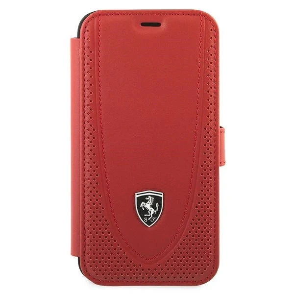 Ferrari FEOGOFLBKP12SRE iPhone 12 mini 5.4’’ red/red book Off Track Perforated - Cell phone cases and covers<<<HurtelXML