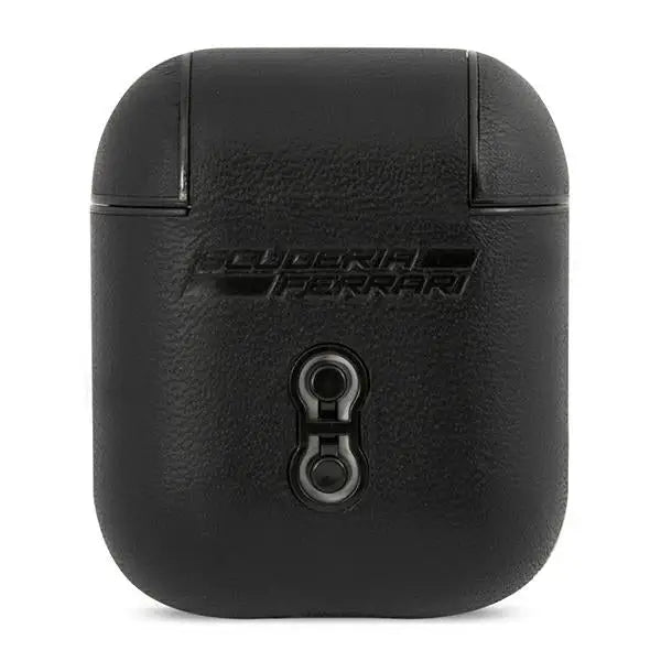 Ferrari FESA2LEBK AirPods cover black/black On Track Leather - Cell phone cases and covers<<<HurtelXML