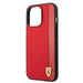 Ferrari FESAXHCP13XRE iPhone 13 Pro Max 6.7’’ red/red hardcase On Track Carbon Stripe - Cell phone cases