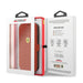 Ferrari FESPEFLBKP12SRE iPhone 12 mini 5.4’’ red/red book On Track Perforated - Cell phone cases and covers<<<HurtelXML