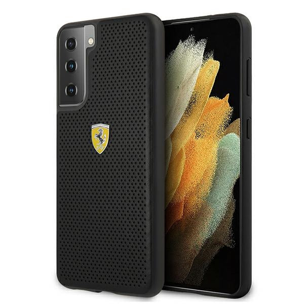 Ferrari FESPEHCS21SBK S21 G991 black/black hardcase On Track Perforated - Cell phone cases and covers<<<HurtelXML
